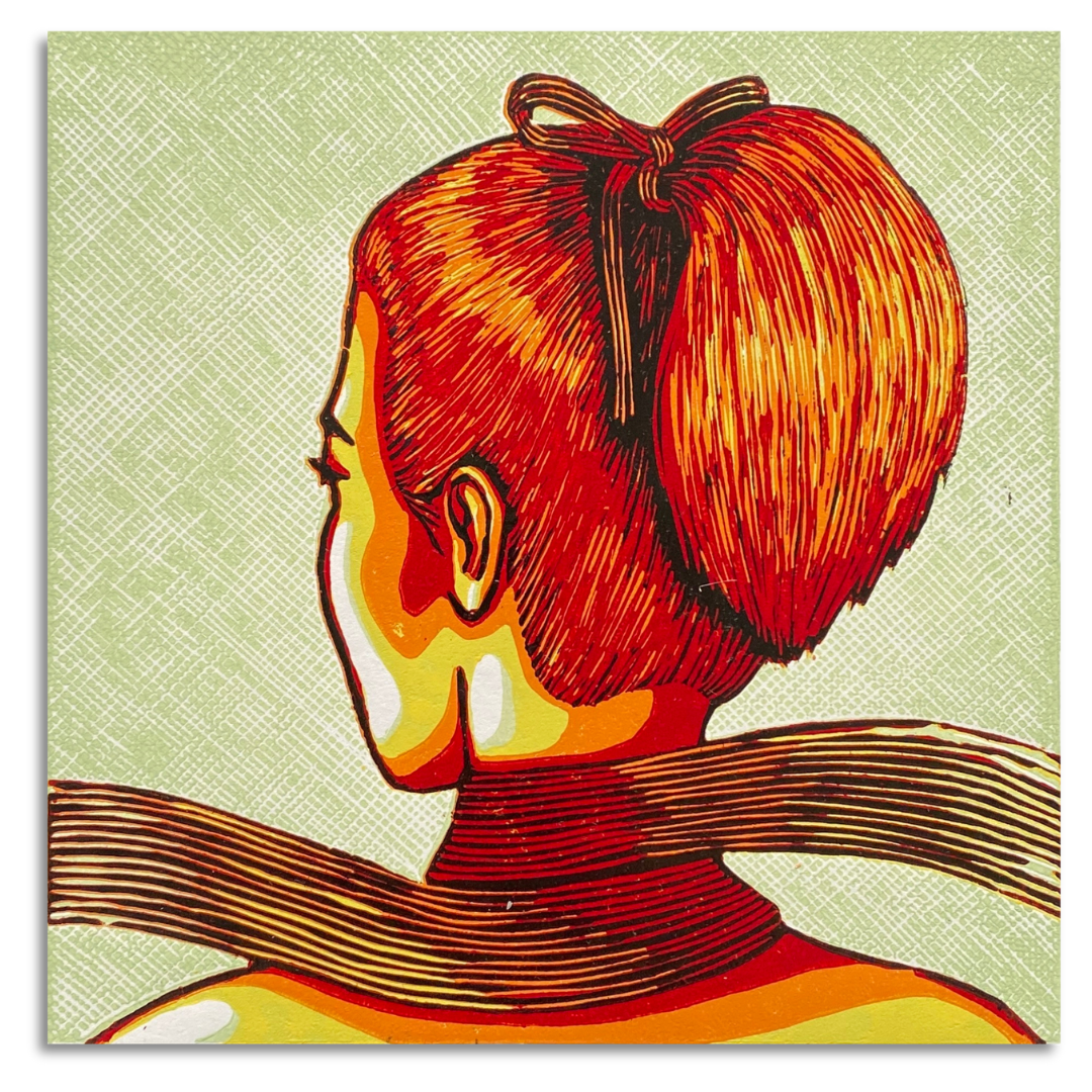 Dziewczyna z kokardą III