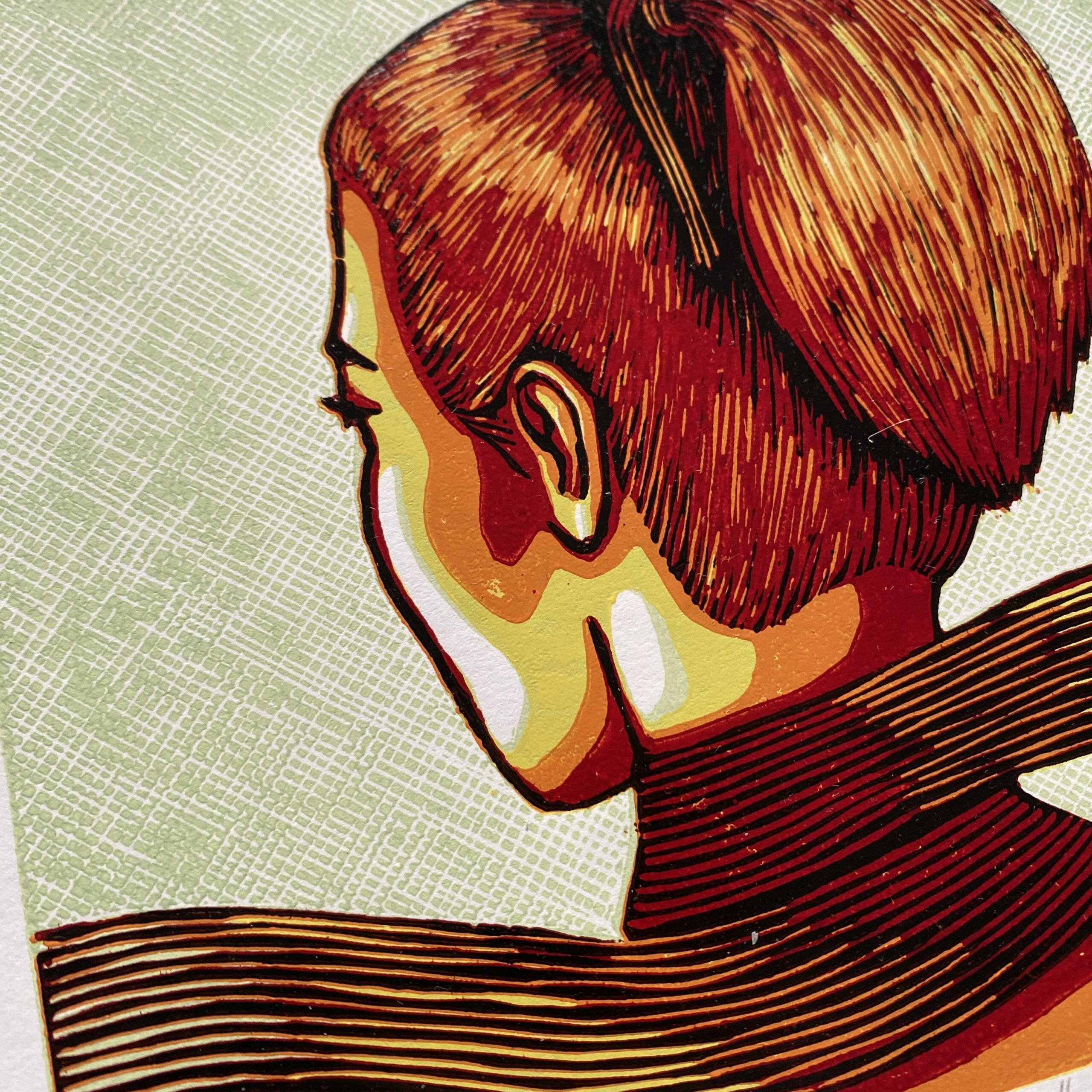 Dziewczyna z kokardą III - obrazek 3