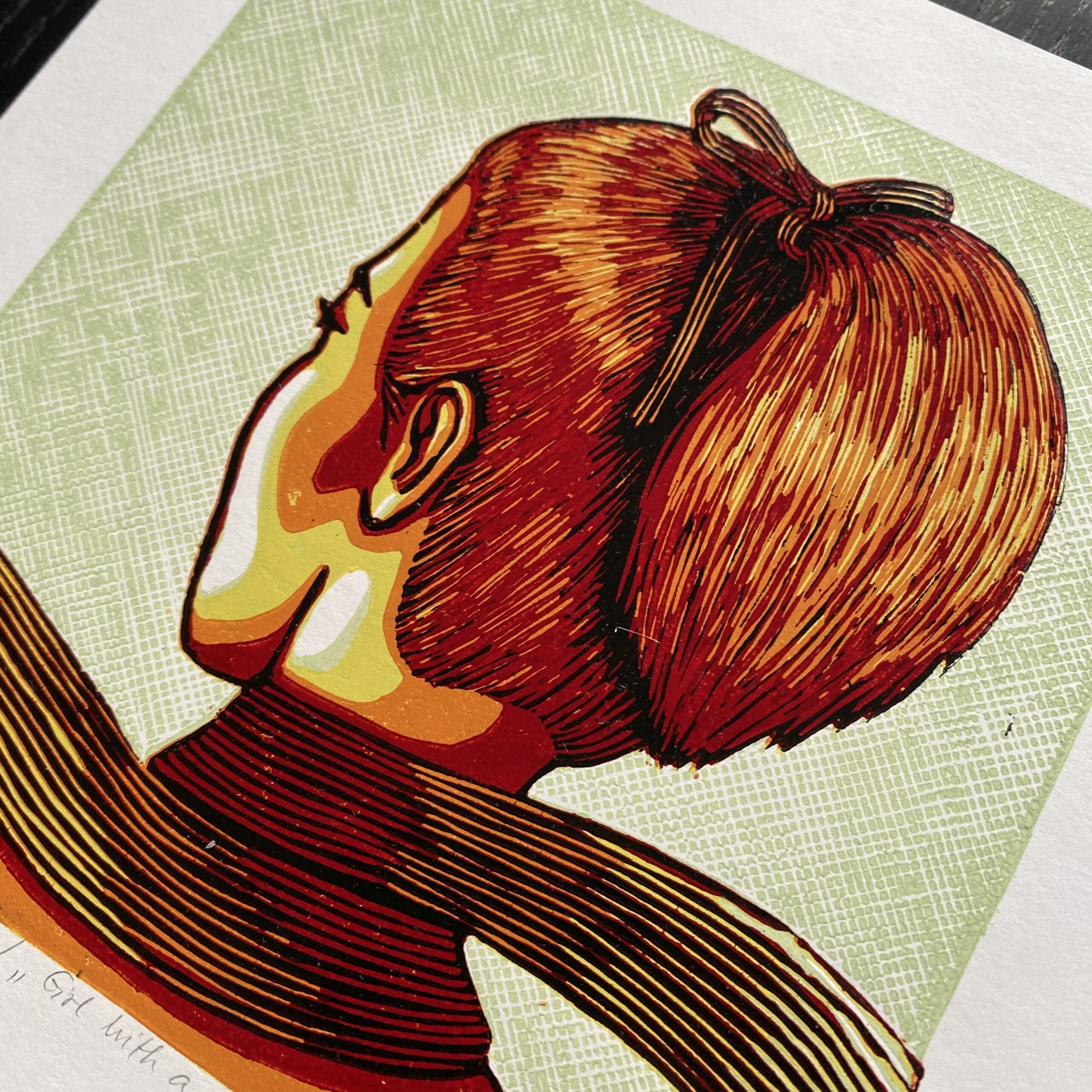 Dziewczyna z kokardą III - obrazek 4