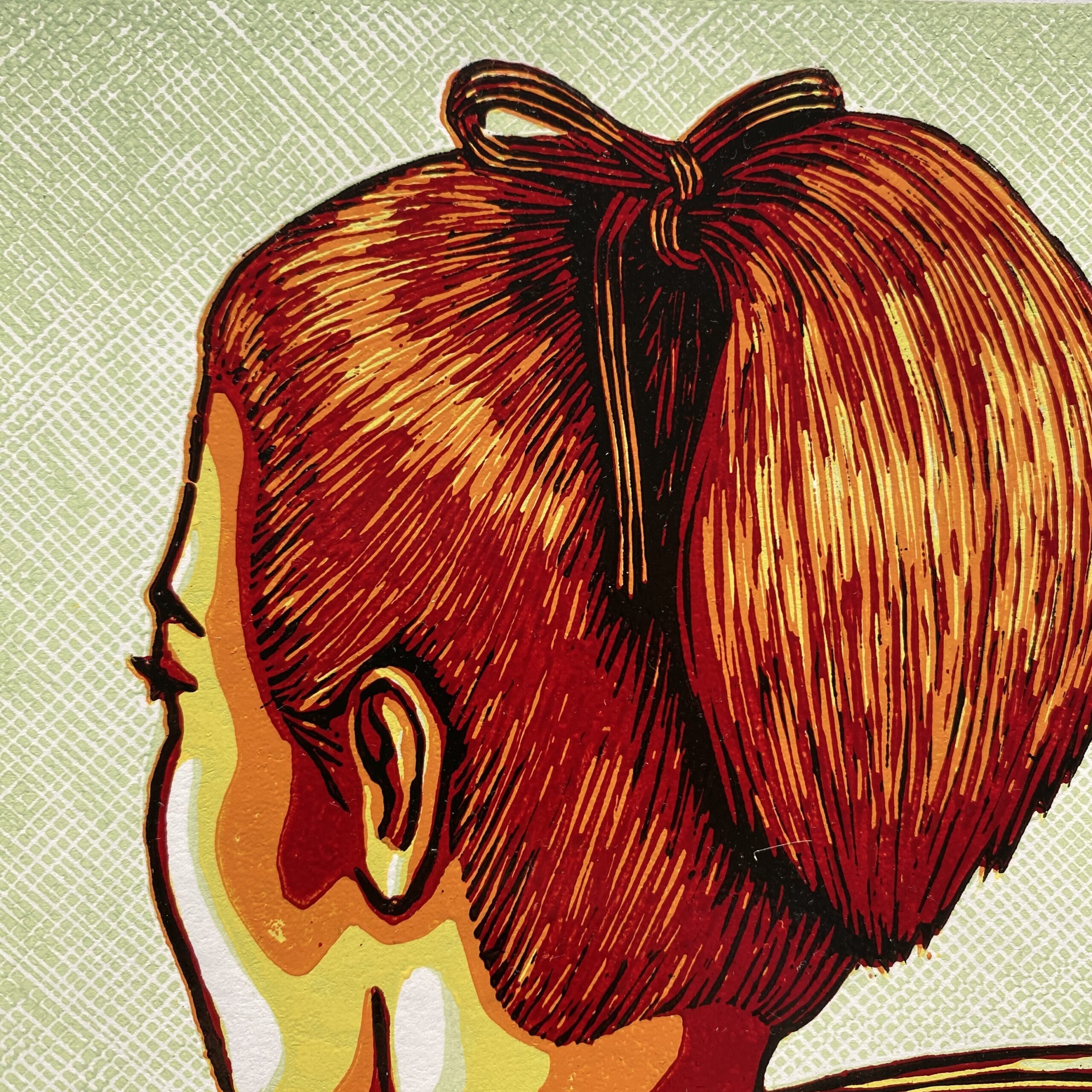 Dziewczyna z kokardą III - obrazek 5