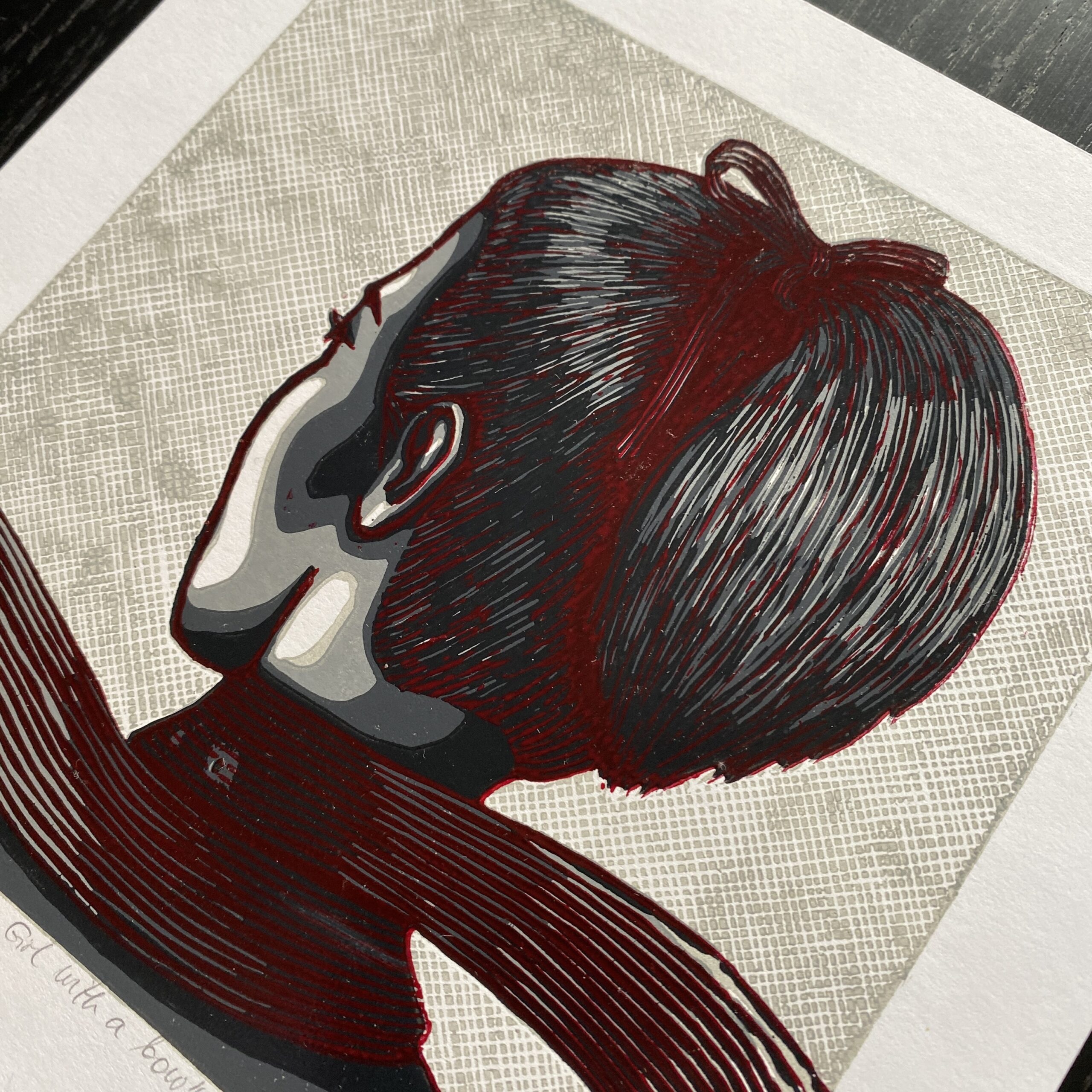 Dziewczyna z kokardą II - obrazek 4