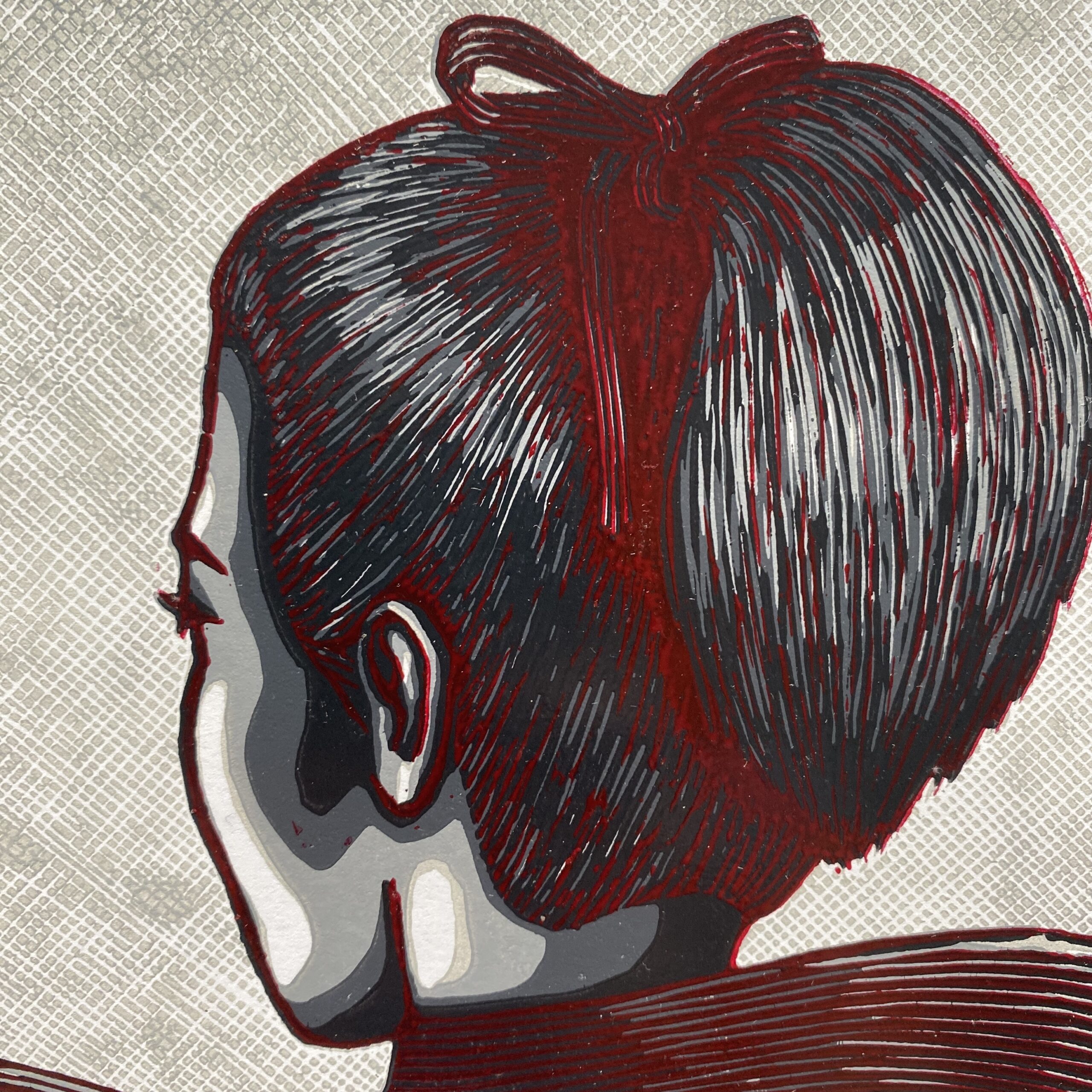 Dziewczyna z kokardą II - obrazek 5