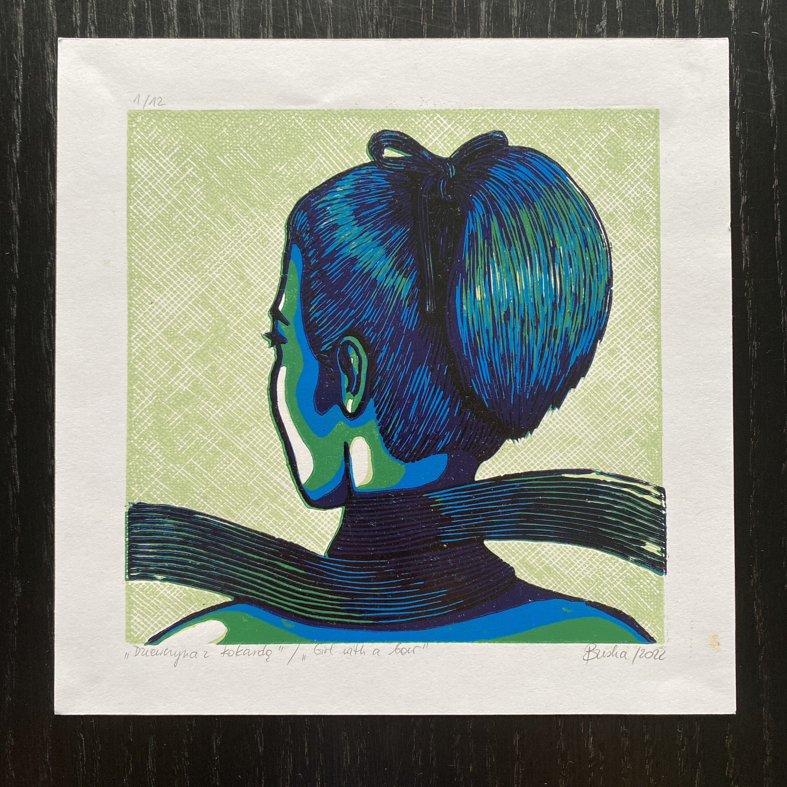 Dziewczyna z kokardą I - obrazek 2