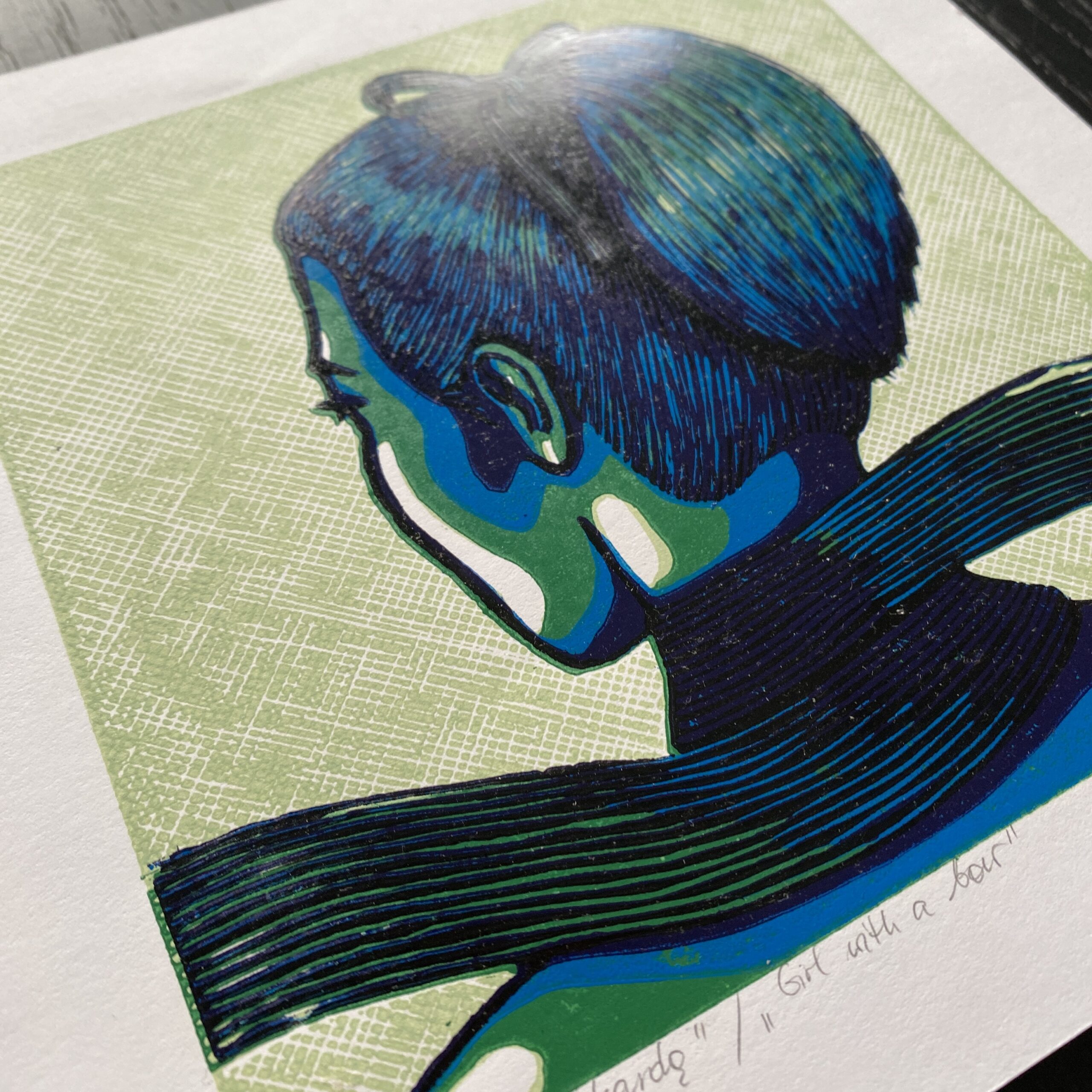 Dziewczyna z kokardą I - obrazek 4